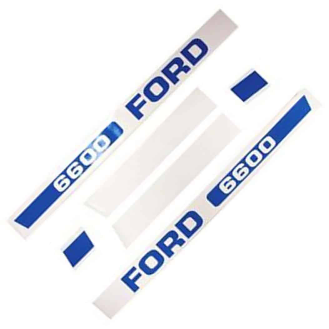 Ford 6600 Tractor Decal Excellent Quality 