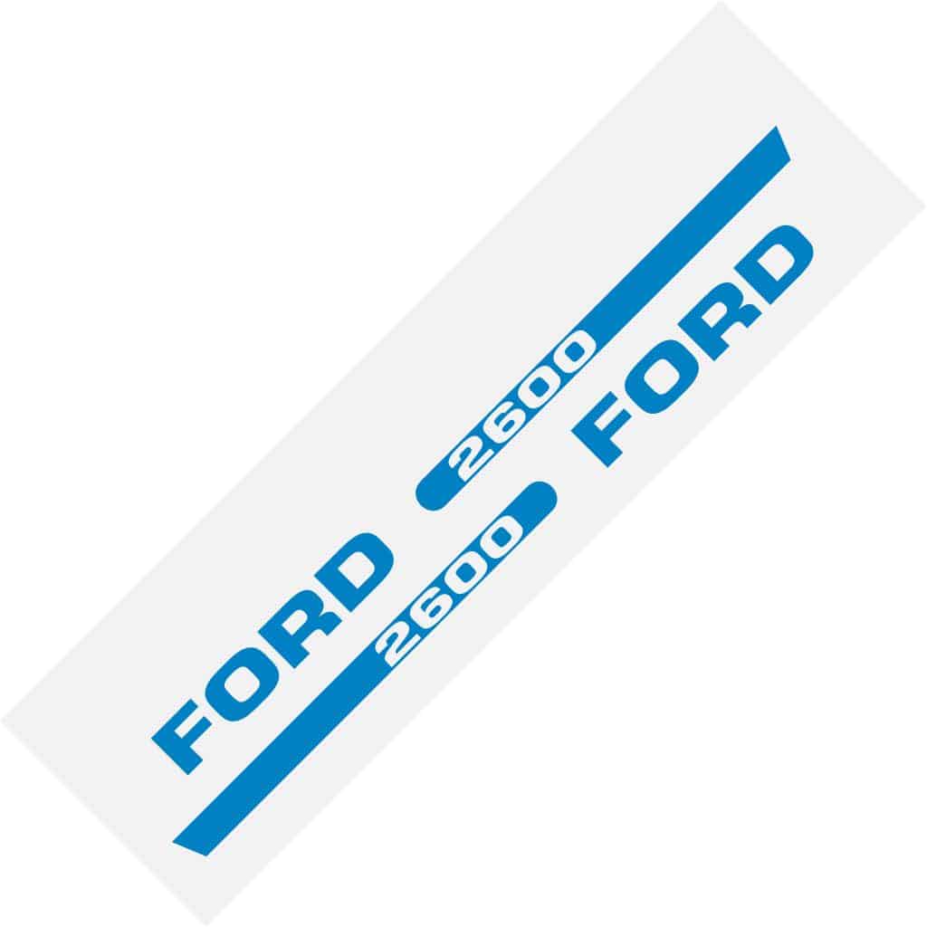Decal Kit Ford 2600 Vintage Tractor Spares