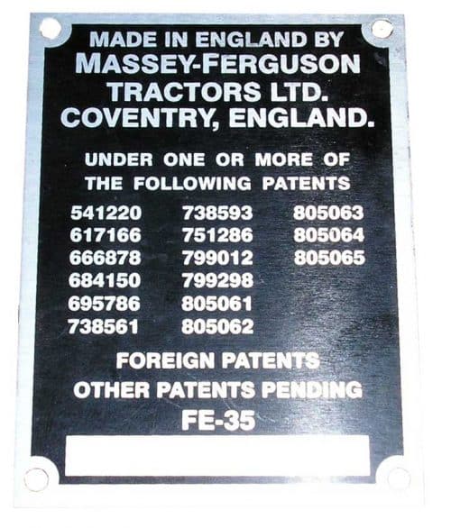Serial Number Badge