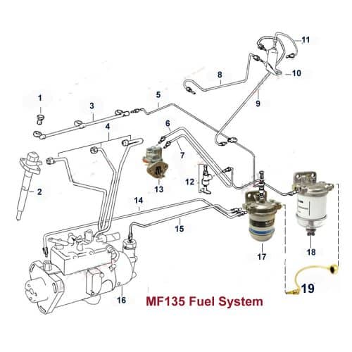 Fuel Filter Bleed Screw